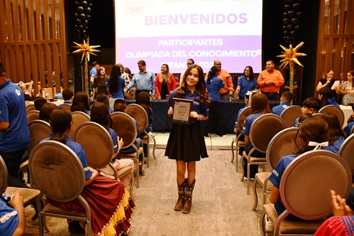 MUESTRAN 92 ESTUDIANTES SU TALENTO EN OLIMPIADA DEL CONOCIMIENTO INFANTIL