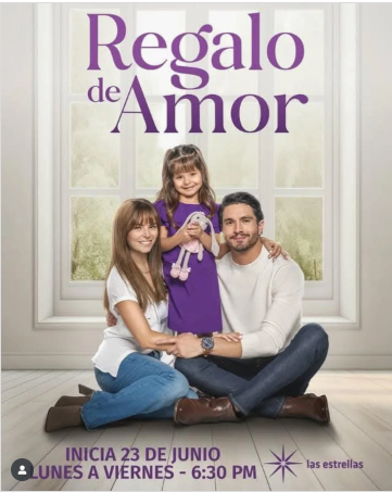 REGALO DE AMOR, TELENOVELA PROTAGONIZADA POR ALEJANDRA ROBLES GIL Y CHRIS PAZCAL, LLEGA A LA SEÑAL DE LAS ESTRELLAS.