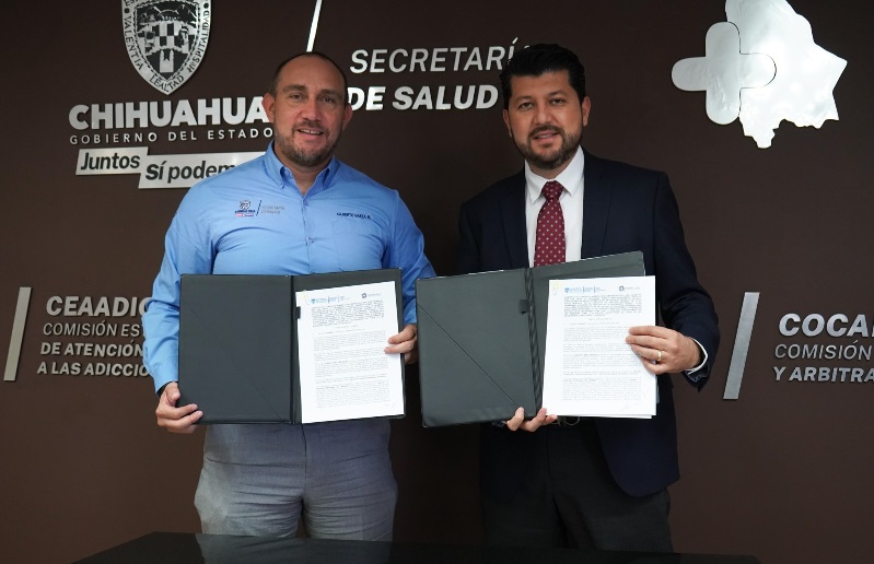 FIRMAN PENSIONES CIVILES DEL ESTADO E ICHISAL CONVENIO PARA MEJORAR ATENCIÓN MÉDICA EN JIMÉNEZ