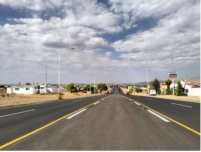 REHABILITA ESTADO CARRETERA SANTA ISABEL-ANÁHUAC EN BENEFICIO DE MÁS DE 192 MIL HABITANTES