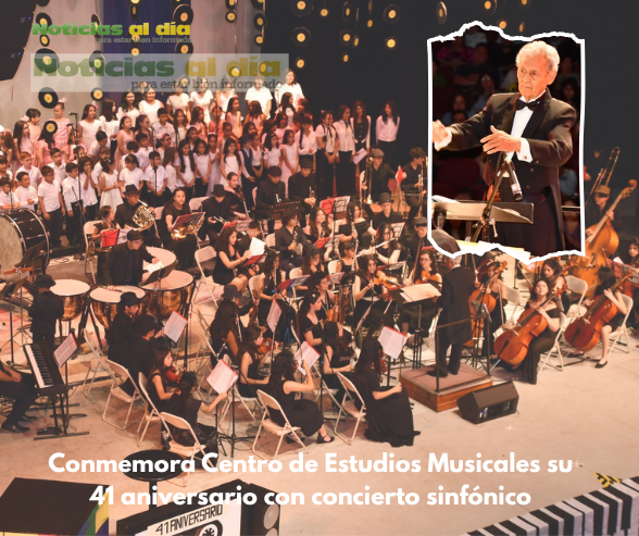 CONMEMORA CENTRO DE ESTUDIOS MUSICALES SU 41 ANIVERSARIO CON CONCIERTO SINFÓNICO