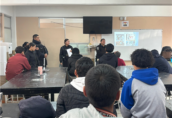 CONOCE LAS ACCIONES QUE REALIZA LA POLICÍA MUNICIPAL PARA PREVENIR EL USO DE SUSTANCIAS TÓXICAS