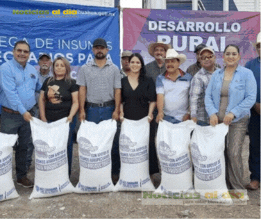 BENEFICIAN A MÁS DE 14 MIL PRODUCTORES CON ENTREGAS DE MAÍZ, FRIJOL, AVENA Y FERTILIZANTES