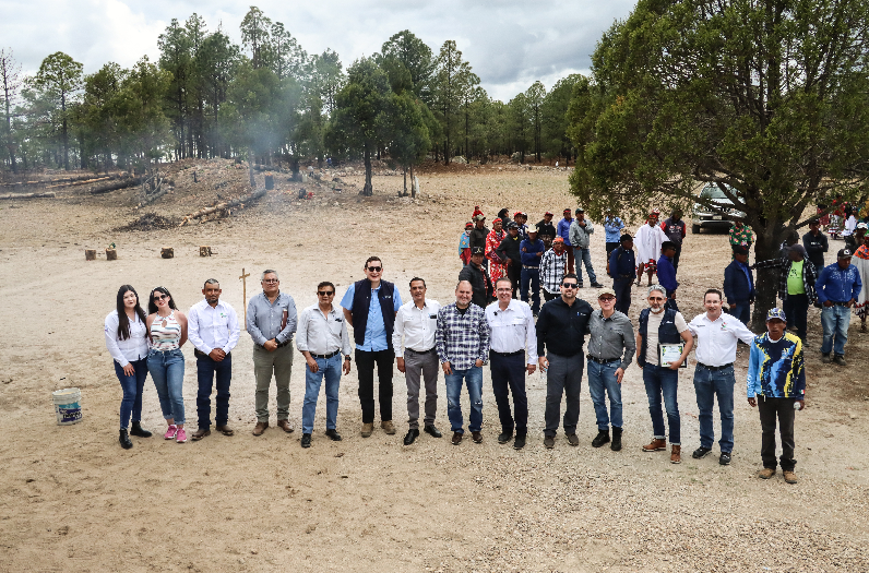 ENTREGA JCAS SISTEMA COLECTIVO DE AGUA POTABLE EN LA COMUNIDAD DE HUEACHI EN GUACHOCHI