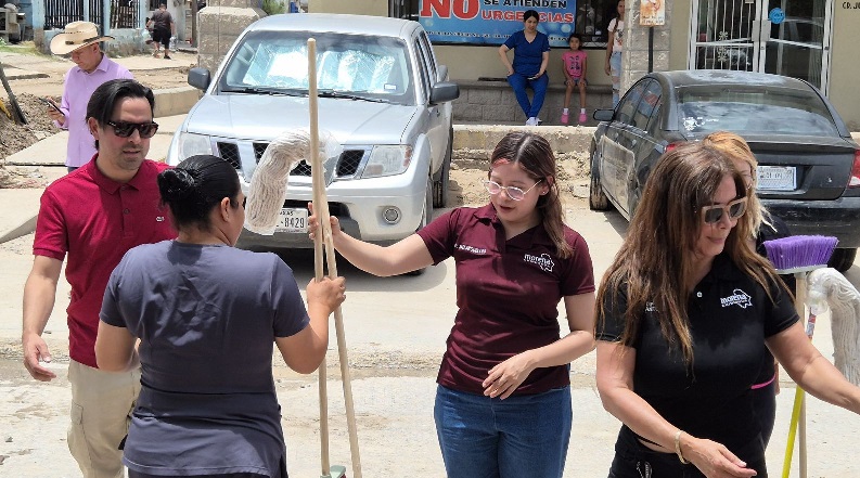 RESPALDA DIPUTADA JAEL ARGÜELLES A FAMILIAS JUARENSES AFECTADAS POR LAS LLUVIAS
