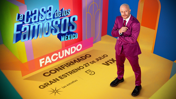 FACUNDO, PRIMER FAMOSO CONFIRMADO PARA LCDLFMX