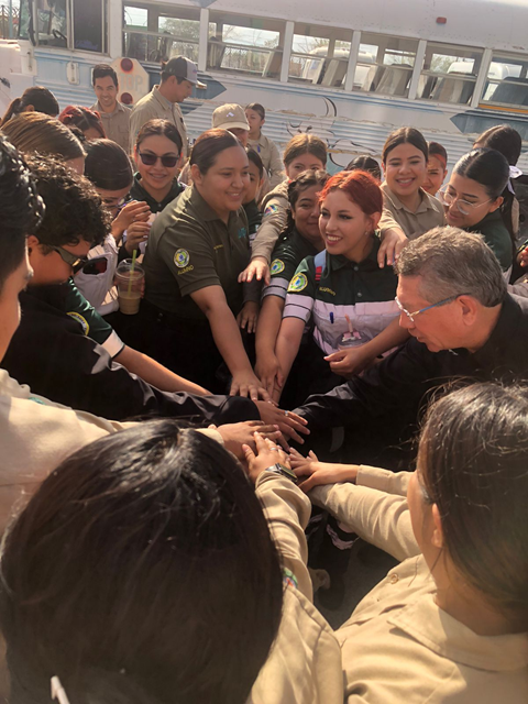 BRINDA BRIGADA DE LA UTCJ APOYO A ZONAS AFECTADAS POR LLUVIAS EN CIUDAD JUÁREZ