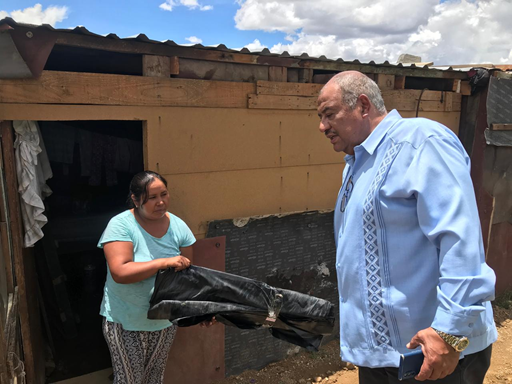 ENTREGA SPYCI APOYOS EMERGENTES A 40 FAMILIAS DE ASENTAMIENTOS INDÍGENAS DE PARRAL