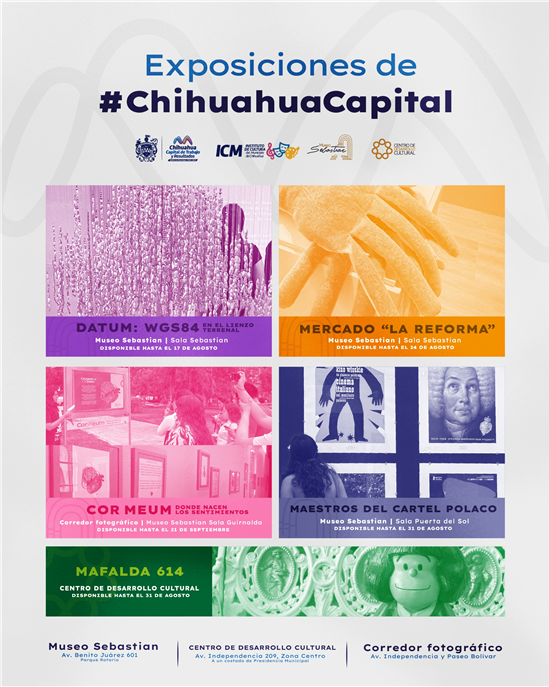 INVITA MUNICIPIO A DISFRUTAR DE LAS EXPOSICIONES VIGENTES EN SUS ESPACIOS CULTURALES