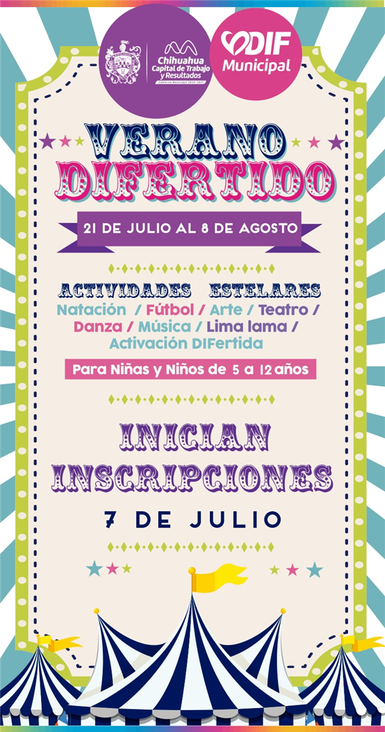 ABIERTAS INSCRIPCIONES PARA VERANO DIFERTIDO 2025: MUNICIPIO