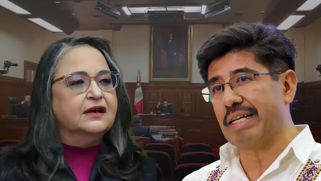  LA MINISTRA PRESIDENTA NORMA PIÑA Y HUGO AGUILAR ORTIZ TUVIERON REUNIÓN