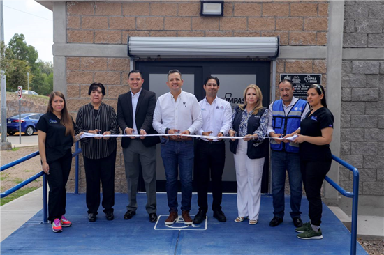 INAUGURA ALCALDE BONILLA ÁREA DE MARCHA EN EL GIMNASIO DEL DEPORTE ADAPTADO