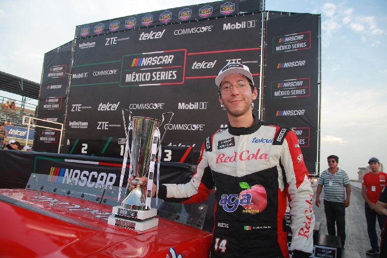 AGA RACING TEAM Y ALEX DE ALBA JR., OBTIENEN PODIO DE NASCAR MÉXICO SERIES EN MONTERREY