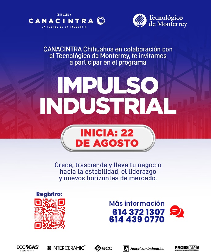 IMPULSO INDUSTRIAL - INICIAMOS EL 22 DE AGOSTO