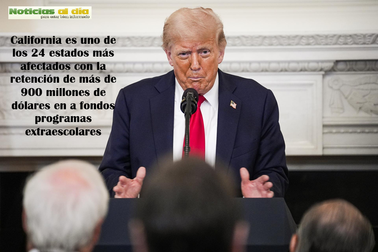DEMANDARON A TRUMP POR CONGELAR MILES DE MILLONES DE DÓLARES EN SUBVENCIONES EDUCATIVAS  