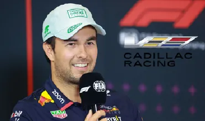 YA COLOCAN AL PILOTO MEXICANO SERGIO PÉREZ COMO NUEVO INTEGRANTE DE CADILLAC PARA LA PRÓXIMA TEMPORADA DE F1