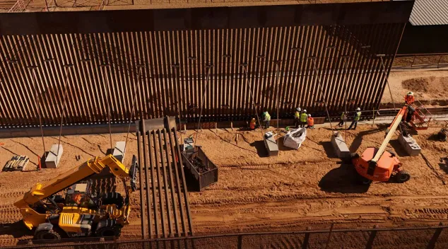 ESTADOS UNIDOS INICIÓ CON LA CONSTRUCCIÓN DE UN NUEVO MURO FRONTERIZO SECUNDARIO ENTRE NUEVO MÉXICO Y CIUDAD JUÁREZ