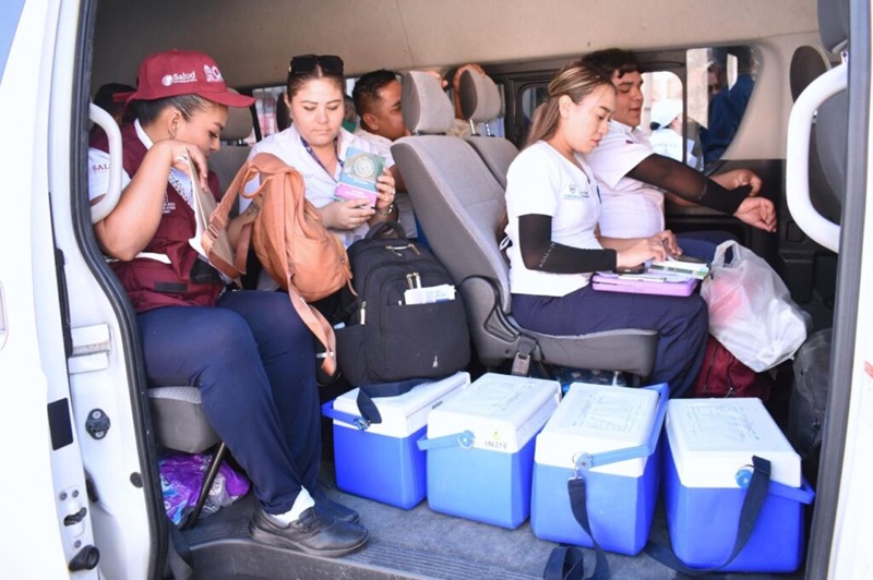  DESPLIEGA SSA BRIGADAS CONTRA SARAMPIÓN EN CHIHUAHUA REPORTAN  MÁS DE TRES MIL CASOS