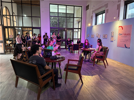 PRESENTA MUNICIPIO OBRA “SOCIODICEA MASCULINA” DURANTE EL ENCUENTRO FOMAC 7