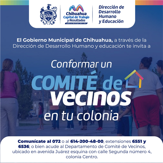 EXPLICA MUNICIPIO CÓMO CONFORMAR UN COMITÉ DE VECINOS Y LOS BENEFICIOS QUE TIENE