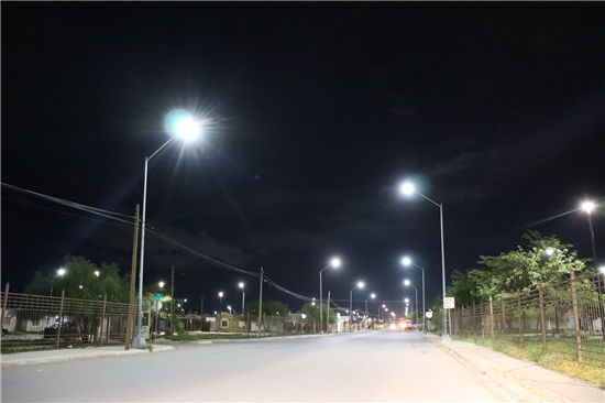 BENEFICIA MUNICIPIO A MÁS DE 13 MIL CIUDADANOS CON ALUMBRADO LED EN VISTAS DEL NORTE