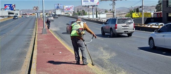 CONTINUA MUNICIPIO REFORZANDO LIMPIEZA DE VIALIDADES POR TEMPORADA DE LLUVIAS
