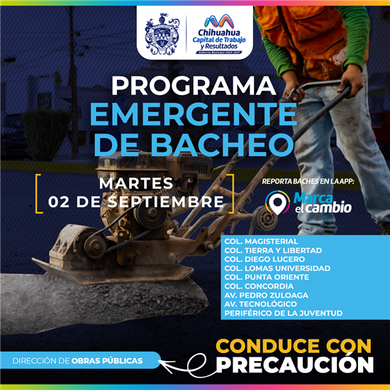 CONSULTA QUÉ COLONIAS TENDRÁN BACHEO ESTE 2 DE SEPTIEMBRE