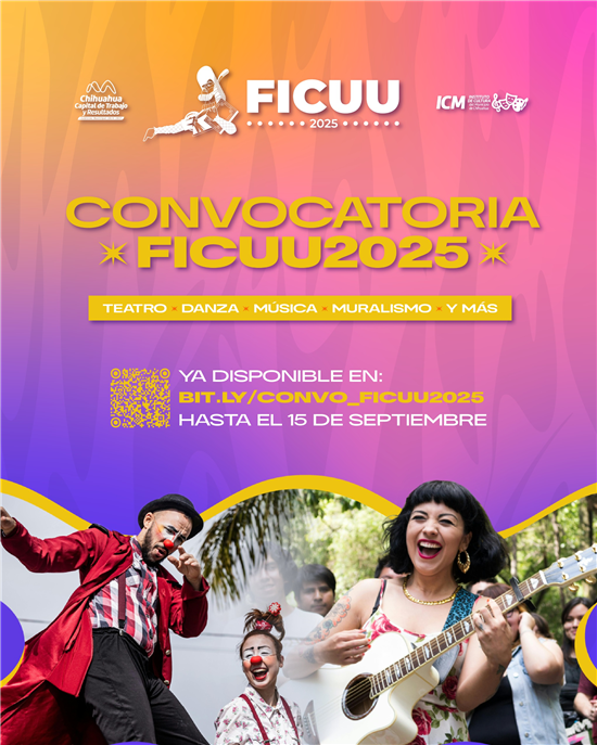 INVITA MUNICIPIO A ARTISTAS LOCALES Y URBANOS A PARTICIPAR EN EL FICUU 2025