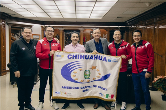 4° INFORME: CHIHUAHUA FUE RECONOCIDA A NIVEL INTERNACIONAL COMO CAPITAL AMERICANA DEL DEPORTE 2025