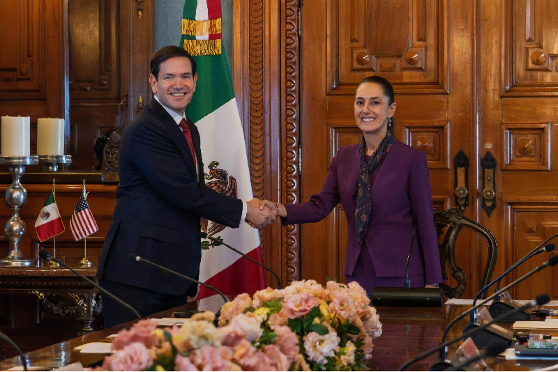 SHEINBAUM RESALTÓ EL PROGRAMA DE COOPERACIÓN SOBRE SEGURIDAD FRONTERIZA Y APLICACIÓN DE LA LEY, ACORDADO CON EE.UU.