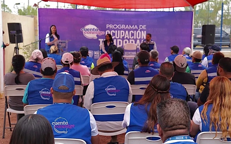 ARRANCA GOBIERNO DEL ESTADO PROGRAMA DE OCUPACIÓN TEMPORAL EN CIUDAD JUÁREZ  