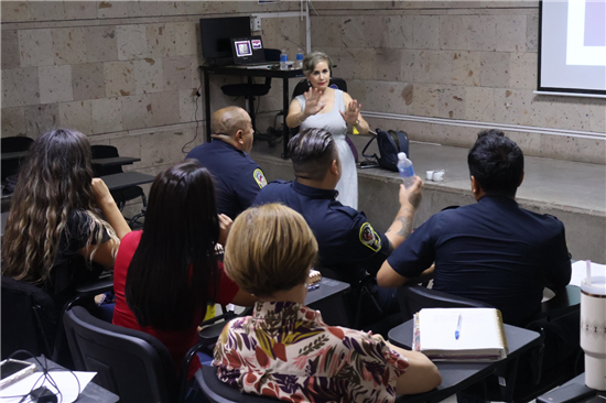 RECIBE PERSONAL DE SEGURIDAD PÚBLICA CURSO-TALLER DE TANATOLOGÍA PARA APOYAR A CIUDADANOS