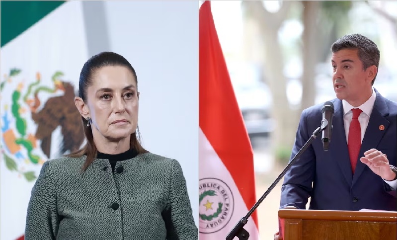 AGRADECE CLAUDIA SHEINBAUM A PARAGUAY POR CAPTURA DE HERNÁN “N”