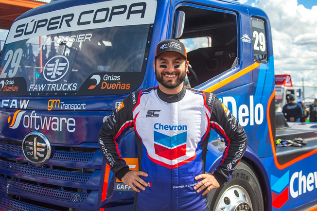 “HARRY” DUEÑAS, A UN PASO DEL TOP-5 EN LOS TRACTOCAMIONES EN CHIHUAHUA