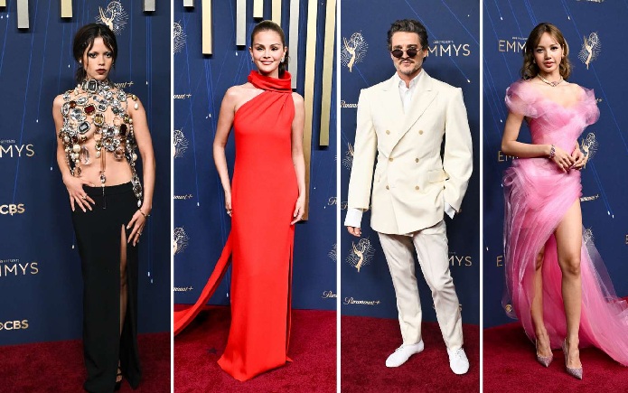 SELENA GOMEZ, JENNA ORTEGA Y LOS MEJORES LOOKS DE LA ALFOMBRA ROJA DE PREMIOS EMMY 2025