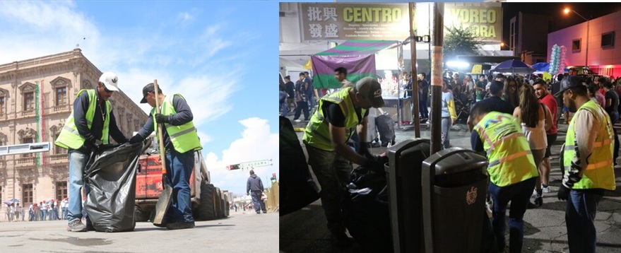 PREPARA GOBIERNO MUNICIPAL OPERATIVO ESPECIAL DE LIMPIEZA POR FIESTAS PATRIAS