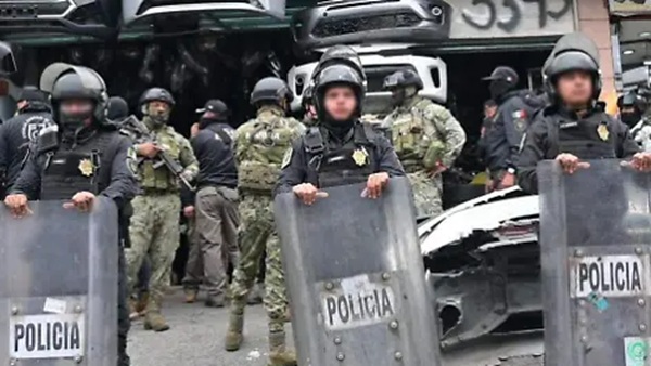 AUTORIDADES DE LA CDMX Y DEL EDOMEX REALIZAN, CON EL APOYO DE FUERZAS FEDERALES, LA OPERACIÓN FORTALEZA CONTRA EL ROBO DE AUTOS Y AUTOPARTES