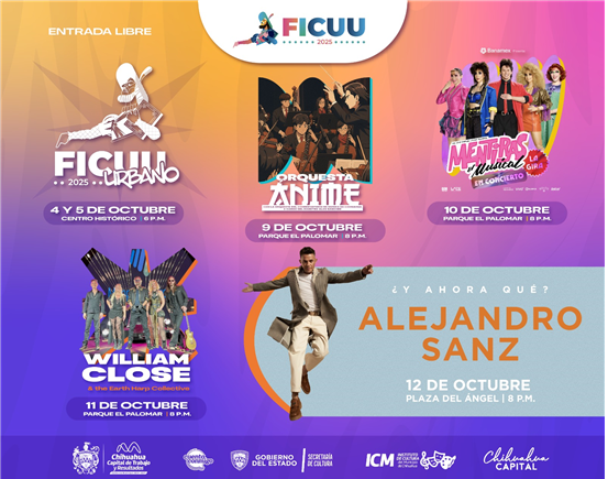 MAÑANA INICIA EL FICUU 2025 CON UNA PROGRAMACIÓN DE PRIMER NIVEL