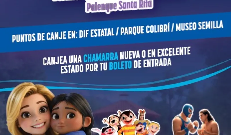 INVITA DIF ESTATAL AL CHAMARRATÓN 2025 PARA APOYAR A MENORES DE EDAD EN SITUACIÓN DE VULNERABILIDAD