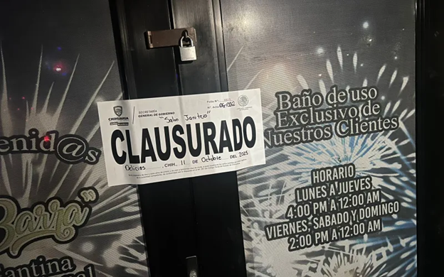 REALIZA GOBERNACIÓN ESTATAL 304 INSPECCIONES Y CLAUSURA 7 ESTABLECIMIENTOS DURANTE LA ÚLTIMA SEMANA
