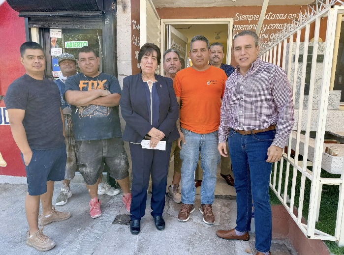 REGIDORA LUPITA BORRUEL REFRENDA COLABORACIÓN CON EL GREMIO DE MARMOLEROS RUMBO AL DÍA DE MUERTOS