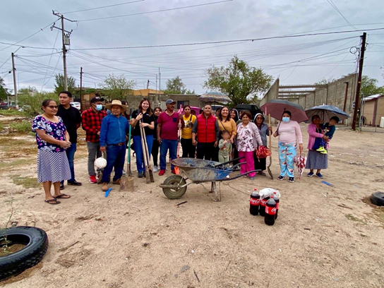 IMPULSA JAEL ARGÜELLES JORNADA DE REFORESTACIÓN EN RANCHO ANAPRA