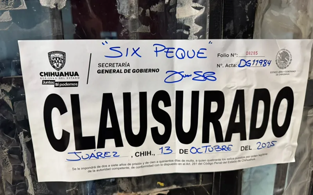 REALIZA GOBERNACIÓN ESTATAL 233 INSPECCIONES Y CLAUSURA 11 ESTABLECIMIENTOS DURANTE LA ÚLTIMA SEMANA