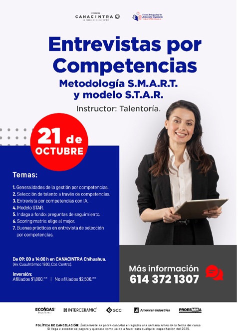CURSO ENTREVISTA POR COMPETENCIAS