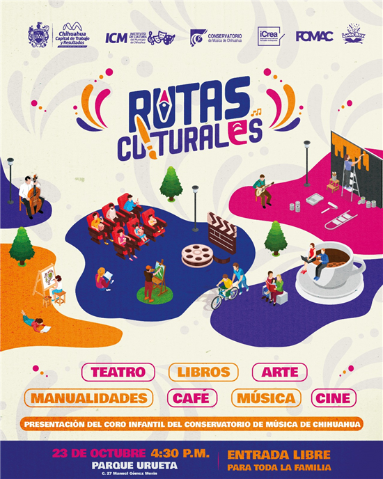 INVITA EL GOBIERNO MUNICIPAL A DISFRUTAR DE RUTAS CULTURALES EN EL PARQUE URUETA