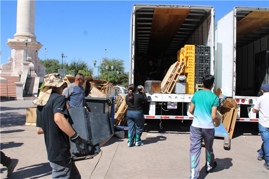 RECOLECTAN ESTADO Y MUNICIPIO 35.47 TONELADAS DE RESIDUOS CON PROGRAMA CHIHUAHUA RECICLA