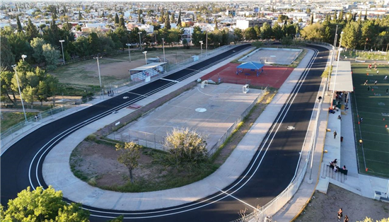 AVANZA MUNICIPIO AL 90 POR CIENTO REMODELACIÓN DE LA CICLOPISTA EN LA CIUDAD DEPORTIVA