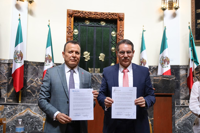 FIRMAN SECRETARÍA DE HACIENDA Y AUDITORÍA SUPERIOR CONVENIO PARA COMPARTIR EL PADRÓN DE PROVEEDORES DEL ESTADO DE CHIHUAHUA