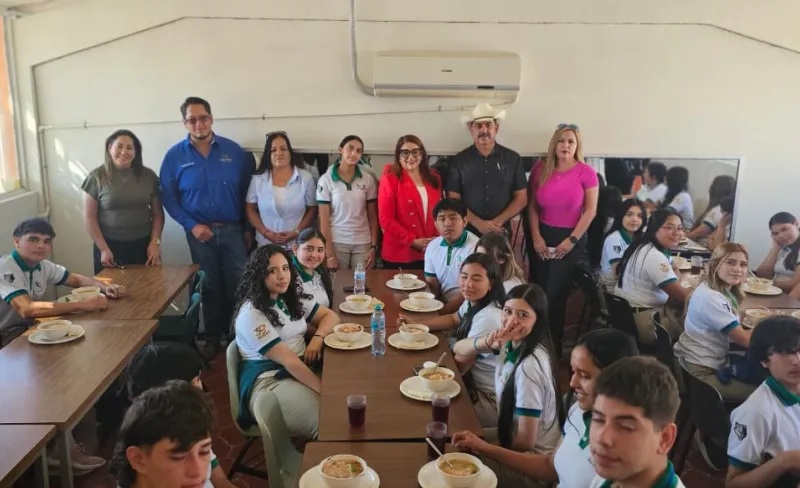 INAUGURA CECYTECH COMEDOR ESCOLAR EN PLANTEL DE SANTA ISABEL
