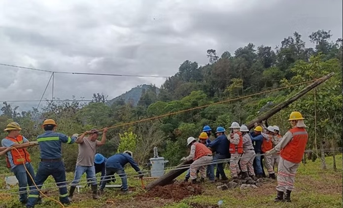 EL 100% DEL SERVICIO DE ENERGÍA ELÉCTRICA EN ESTADOS AFECTADOS POR LLUVIAS FUE RESTABLECIDO POR CFE